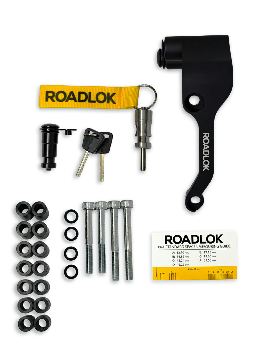 RoadLok XRA Japansport 108 mm, right — black