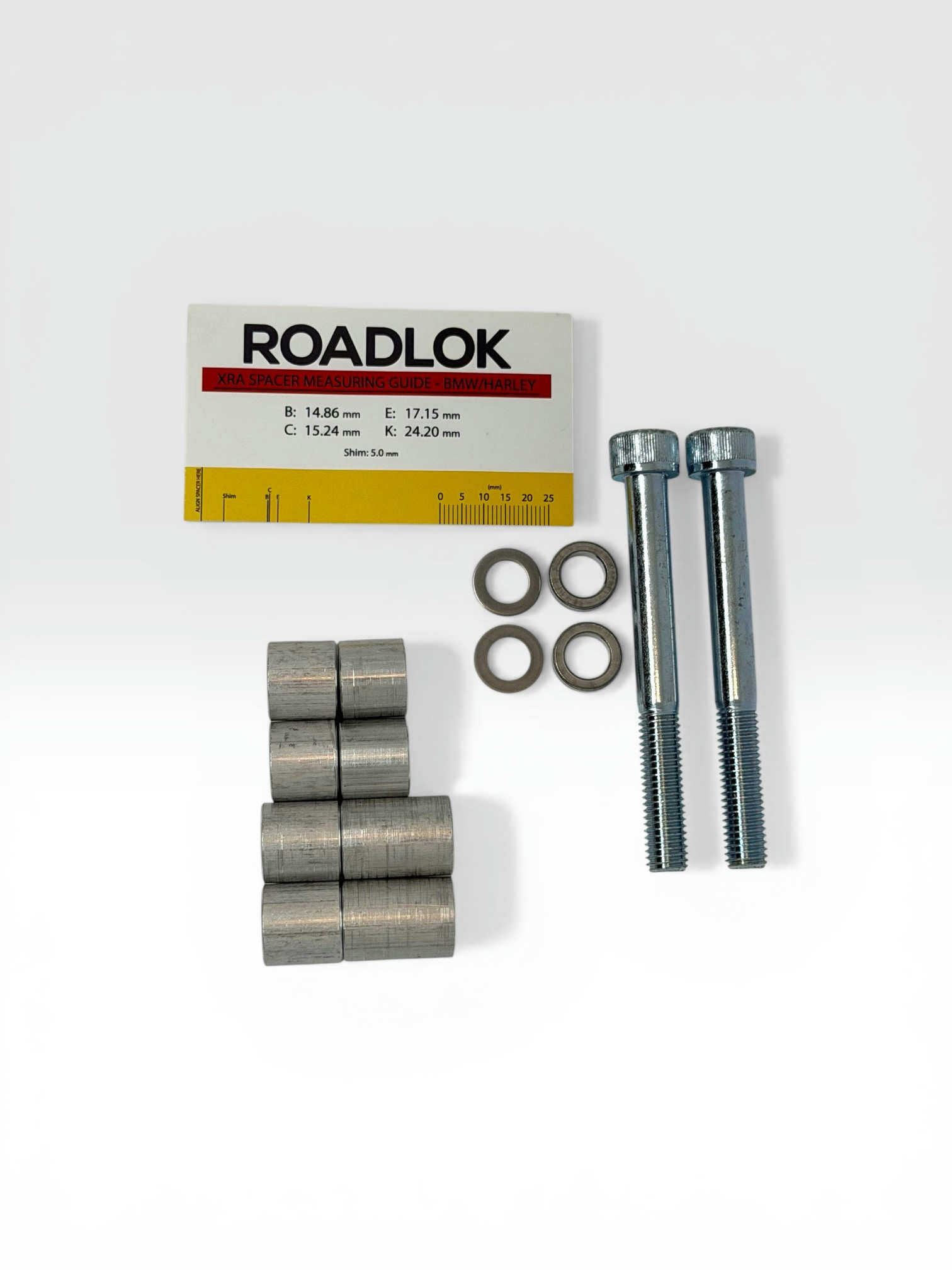 RoadLok XRA Mounting Kit 100 mm BMW & Harley-Davidson